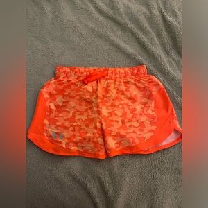 Underarmour Orange Camo Shorts